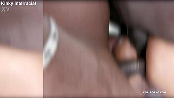 lolly glam's ass fisting with two cocks