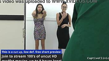 Nurses Angel Santana and Aria Nicole share intimate POV moment