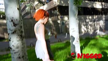 I crave that big black cock for anal, it's even bigger than I thought.