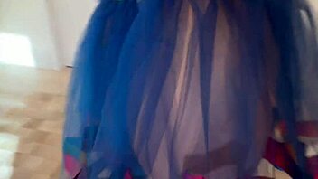 Bad Bunny Cosplay Squirts on Cock for Halloween Treat