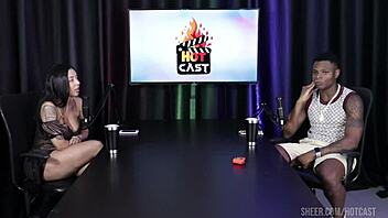 Hot Cast's Will Mastro and Vitoria Beatriz in action