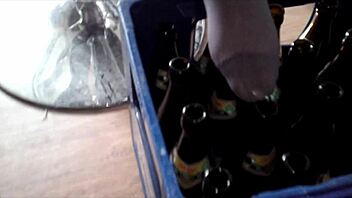 german homemade nylon feet tease with little 18+angel26’s sexy toes