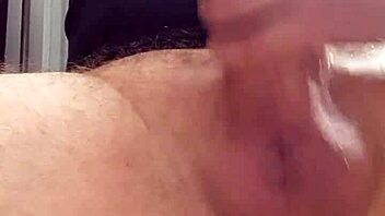 European stud's solo pleasure with a big cock