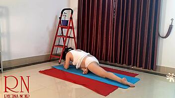 Ever Seen Regina Noir’s Juicy Moves in Gym Yoga?