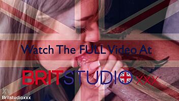 British nurse gives sloppy blowjob to patient