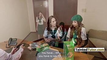 A girl and her step mom face consequences