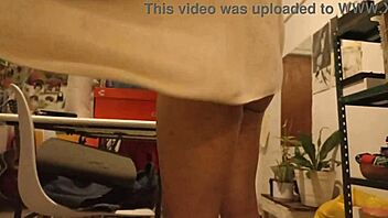 Watch fat pregnant wife in thong?