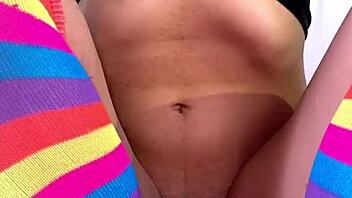 petite tetona gets missionary creampie