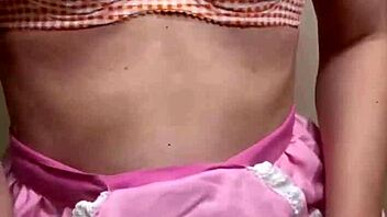 teen maid in junior undies plays with anal and nipples, so hot 🔥