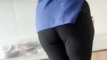 My Boss Asks for Dick Sucking at Work: Sexy Colombian Canadian Black.