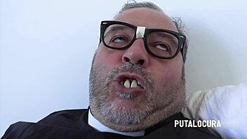 Quetzal Swallows Every Drop from Father Damian!