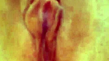 pierced girl touches herself until she cums!