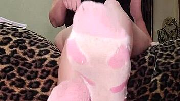 Mistress gives sock slaves tasks ending with jerk off instructions and cum eating!