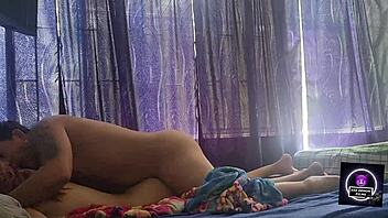 I woke up to this curvy latina colombian giving me a sexy massage, fingering my feet, and we ended up fucking passionately.