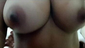 big natural tits bouncing in closeup, brunette amateur brazilian homemade