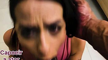 Latina Trainer's Ass Meets Big Black Cock In Sheer Red Massage