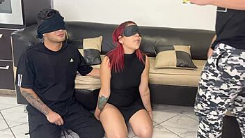 hey, blindfold your girlfriend and let me fuck her mouth while you can't see?