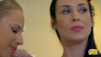 what happens when three sexy lesbians get passionate after photoshoot?