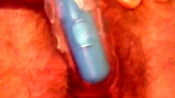 Rubbing My Hairy Pussy With Cum Again