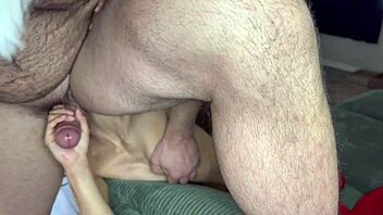 Christmas present for sexy Latina model: face fucked and ass eaten