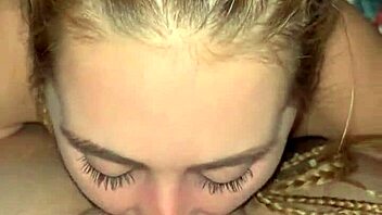 Mermaid sloppy facefuck suck