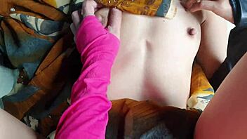 handjob queen massages dick before sexy pov action