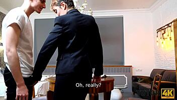 short hair tutor gets wild with disciple, unforgettable affair! 🔥