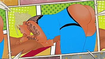 I swear, big booty Rayalla suckin’ dick is pure anime magic, ya know!