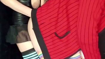 Brunette Pegs Big Cock Milf Lola with Strap-On