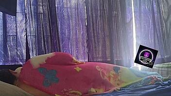 I woke up to this curvy latina colombian giving me a sexy massage, fingering my feet, and we ended up fucking passionately.