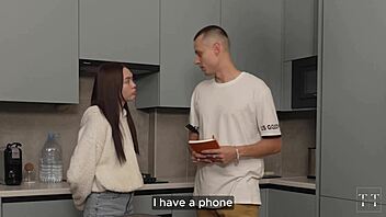 Asian Student Moans During Blowjob For Rent