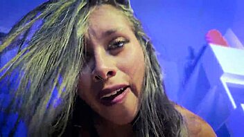 asian goddess headscissors in red lingerie wrestling femdom