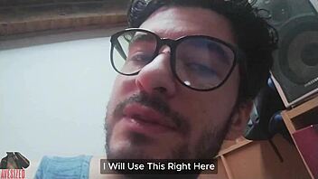 how big is my dick? let's find out with masturbation and lube.