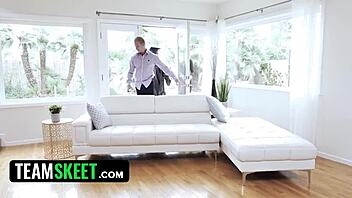 TeamSkeet busty milf Kenzie Taylor soaks horny grad with wet pussy