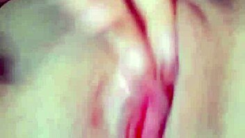 Latina amateur masturbates with toys showing her pink pussy