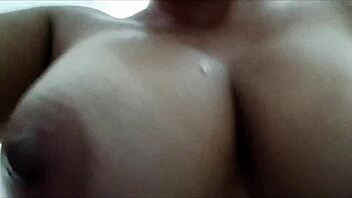 big natural tits bouncing in closeup, brunette amateur brazilian homemade