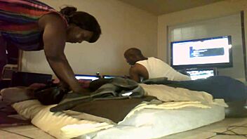 i can't get enough of this thick pussy hot black mature milf in the hood