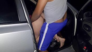 Married Latina Banging Hard in Public Woods