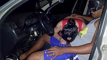 Married Latina Banging Hard in Public Woods