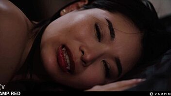 Blonde Nancy Ace Turns Vampire for Hot Lesbian Scissoring Fantasy
