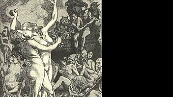 Ormuz-Raphrodite rides monster cock in cowgirl position