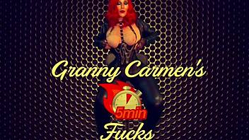 Wow! GILF Norma Jean Gets Missionary Fucked & Creampied in Throwback Action!