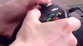 caught my curious step sister masturbating and filled her up