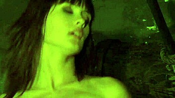 Amazing brunette feels ecstatic riding cowgirl and reverse cowgirl all night