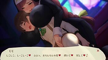 witch and cat hidden village sister momo