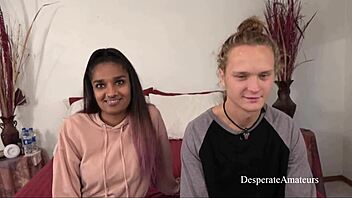 Desperate Amateurs Alisha and Isabella in Kama Sutra Casting!