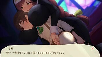 witch and cat hidden village sister momo