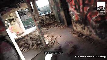 Slim teen Megan Venturi drilled in abandoned hospital spot