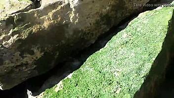 African Beauty Tempts With Stunning Curves at Nudist Beach!