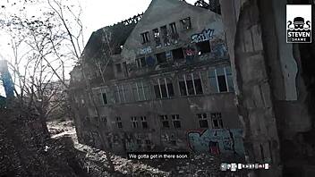 Slim teen Megan Venturi drilled in abandoned hospital spot